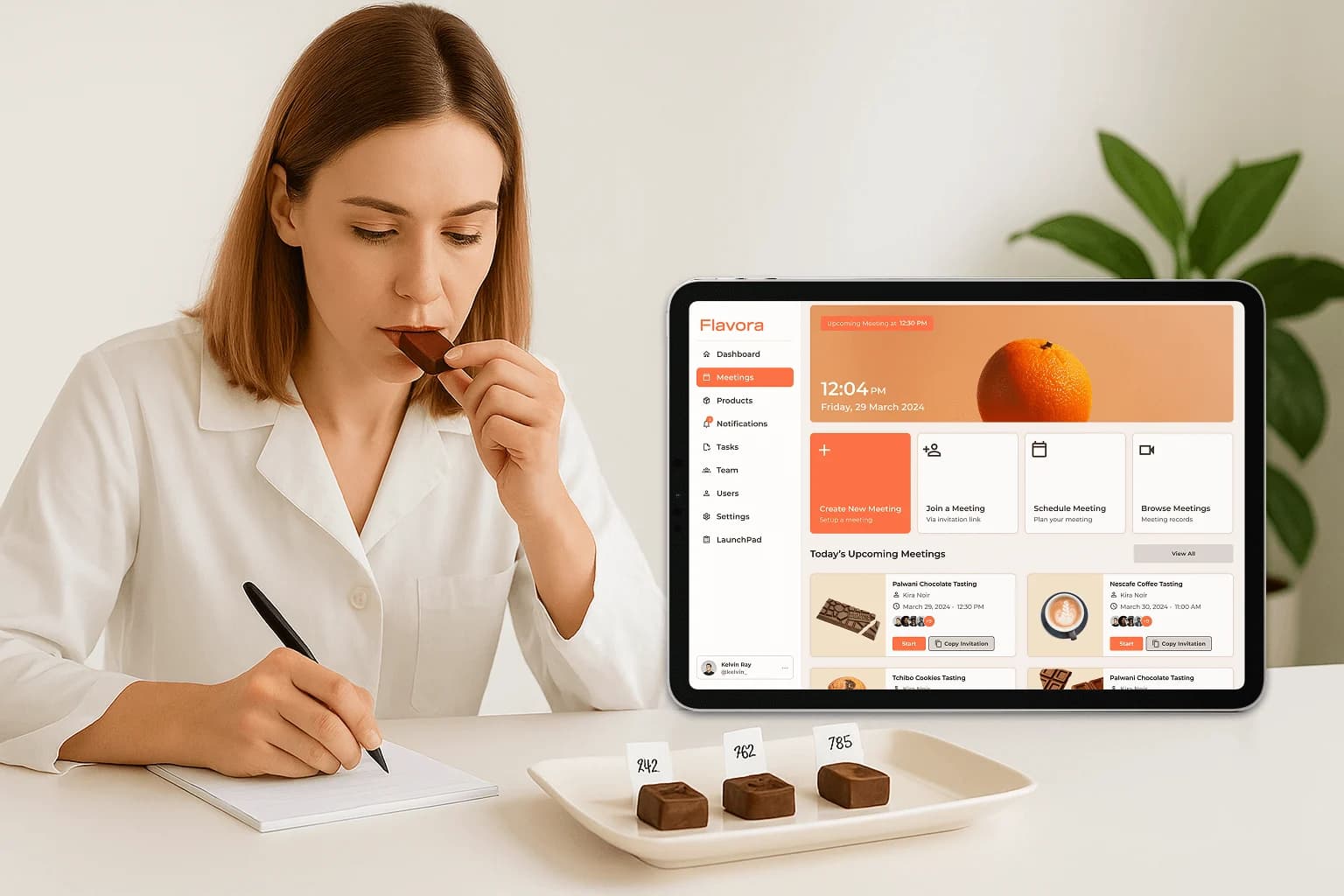 Flavora - Sensory Testing Platform