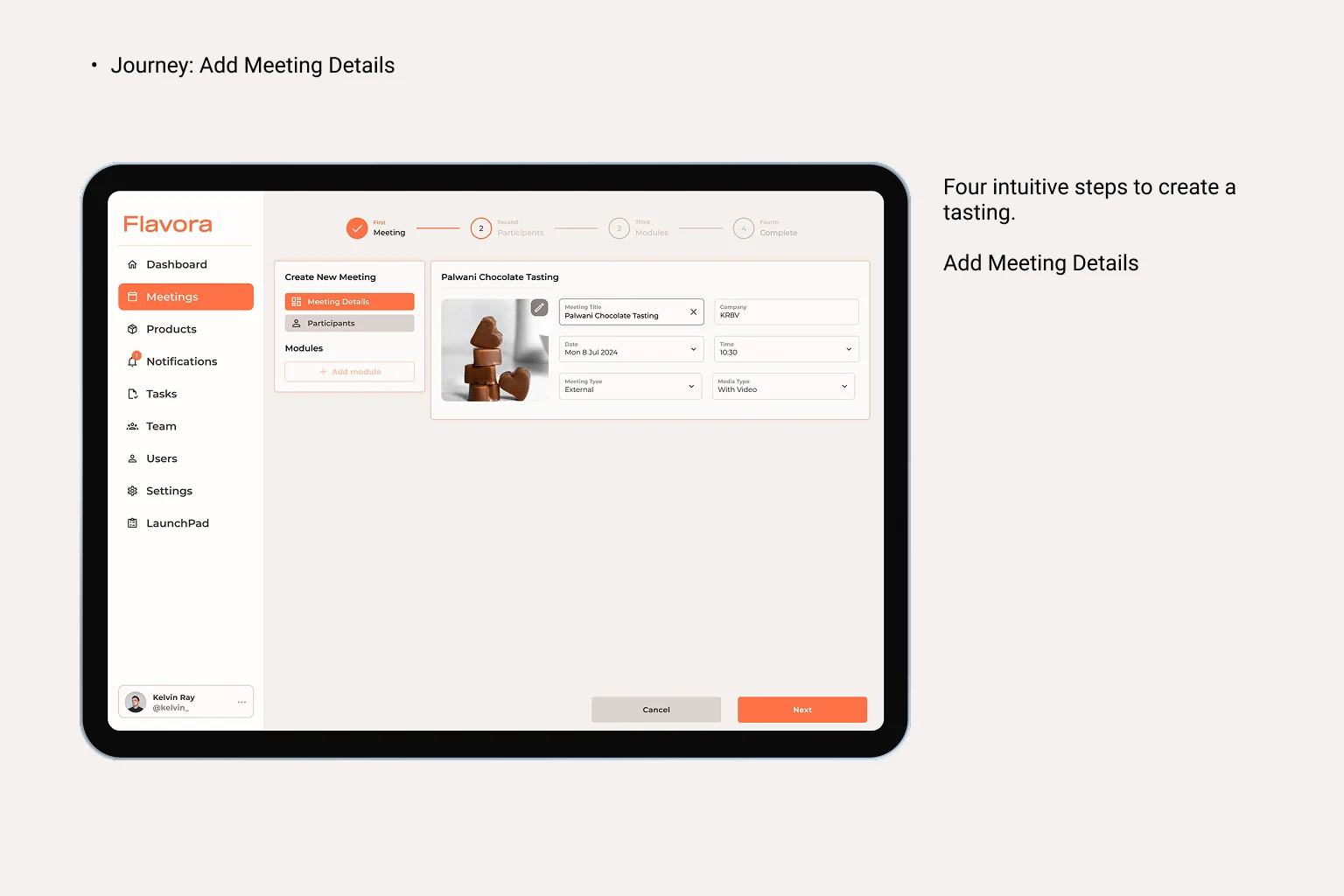 Add Meeting Details