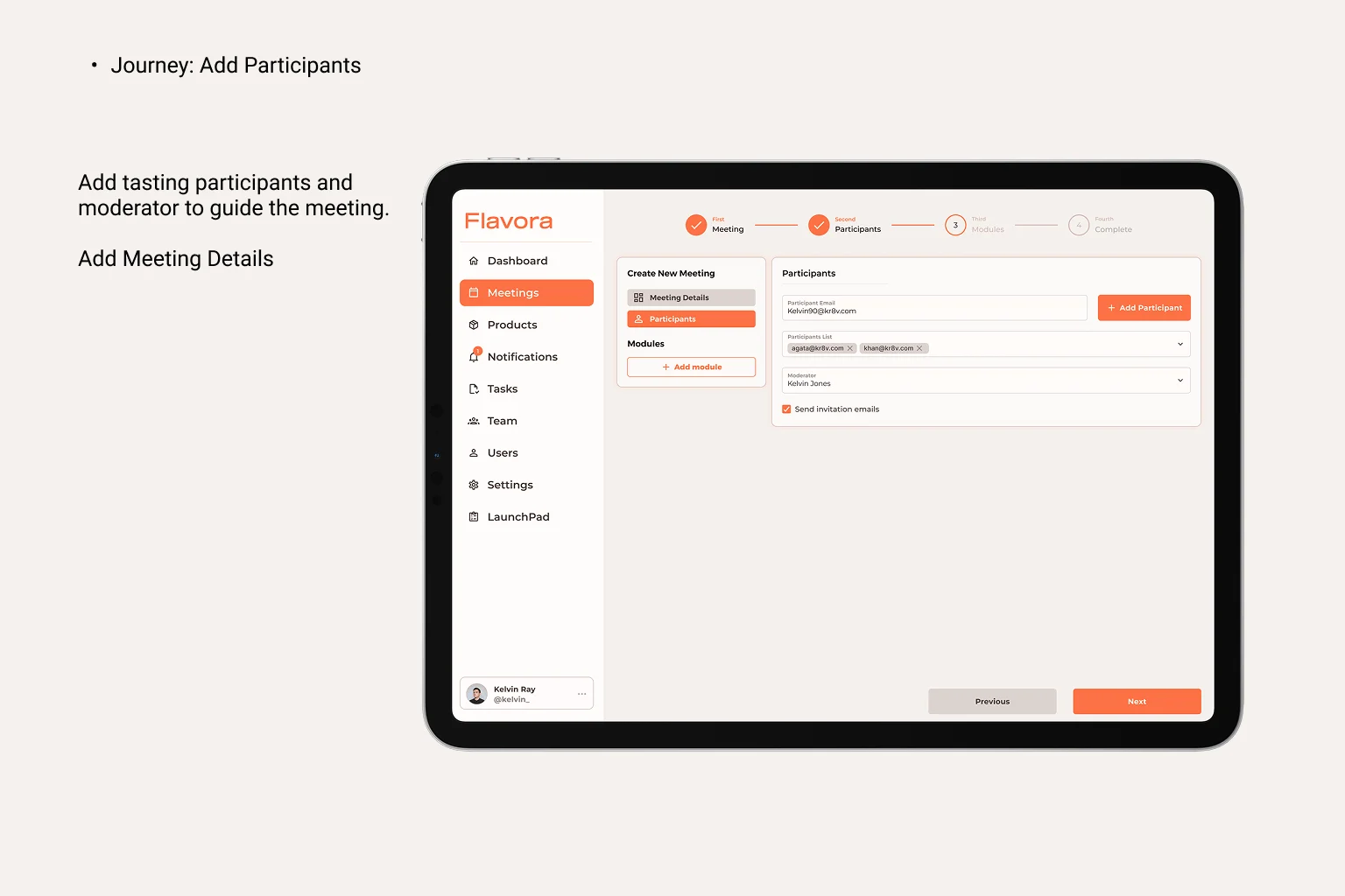 Add Participants