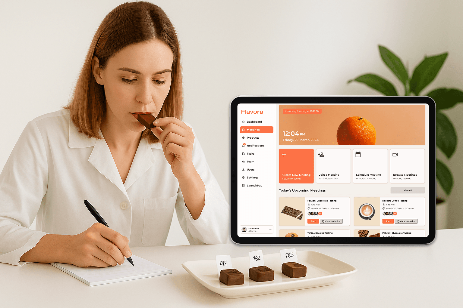 Custom landing page design
